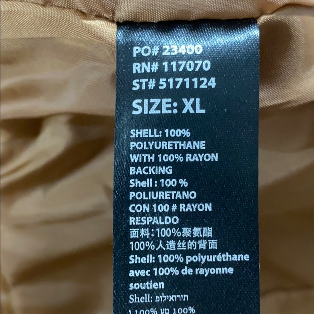 Faux leather jacket - Picture 5 of 7